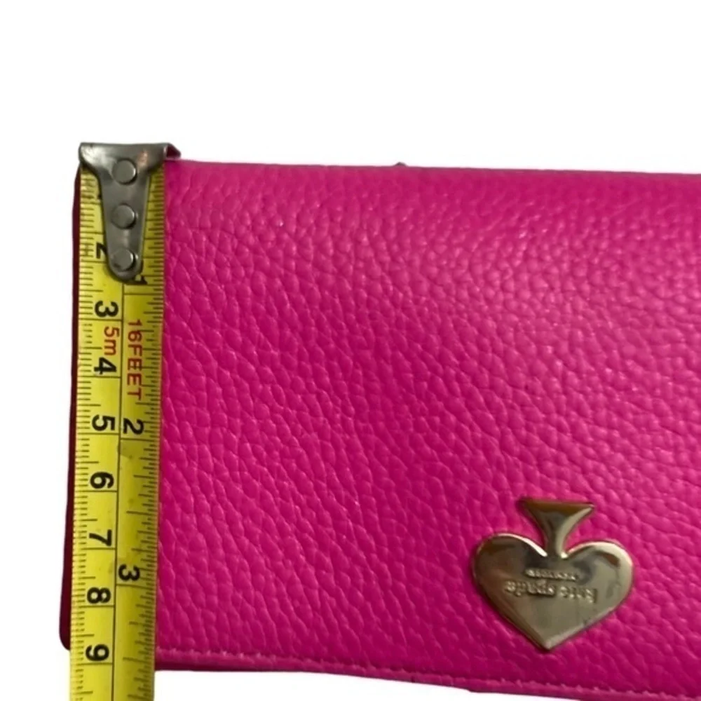 Kate spade pink slim wallet